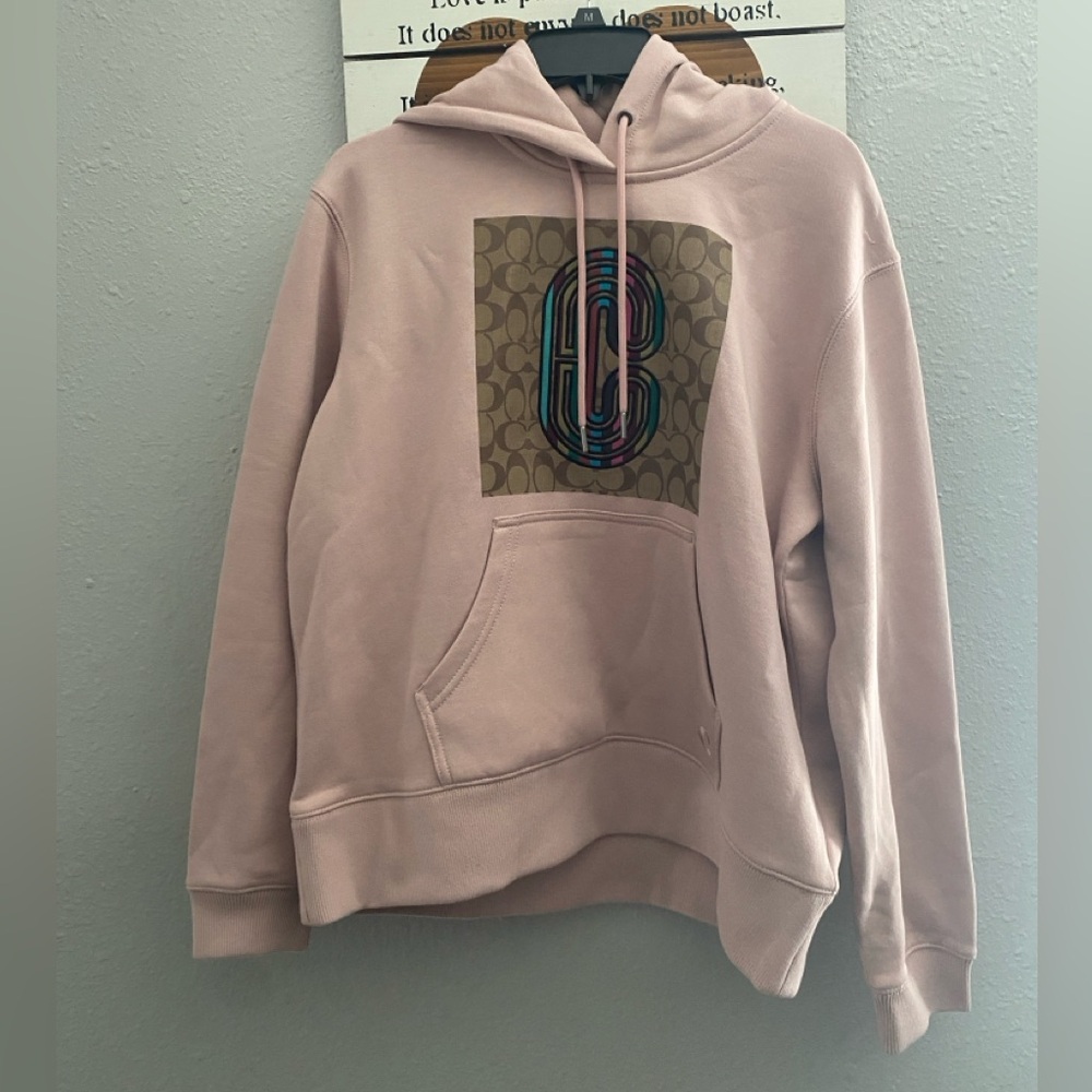 Coach - Women’s Limited Edition Logo Hoodie Pullover - Size Small